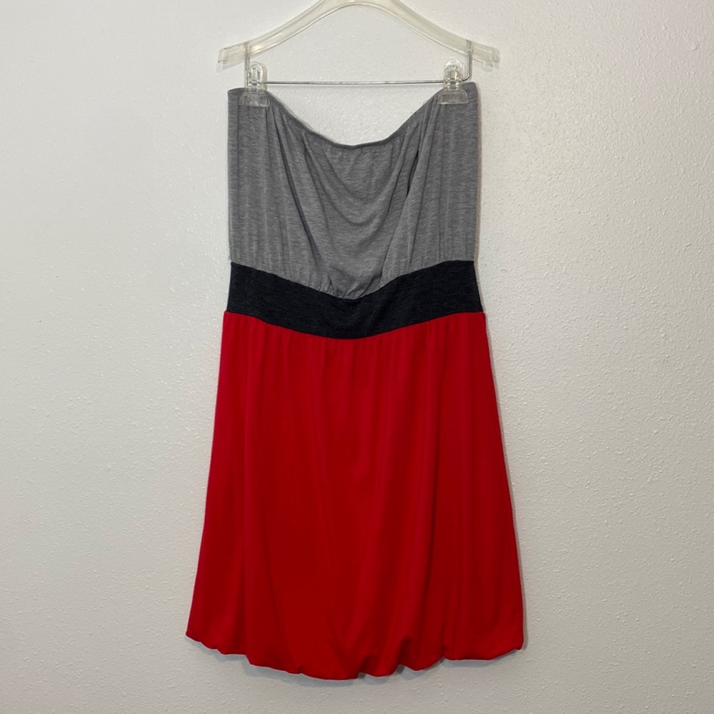 Maurice’s strapless jersey dress size large